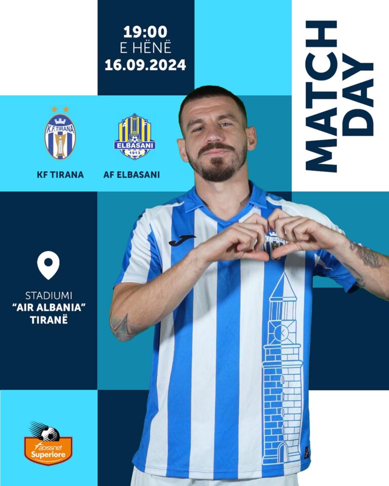 Prag Tirana-Elbasani. Bardheblutë kërkojnë fitoren e parë pas katër barazimeve radhazi