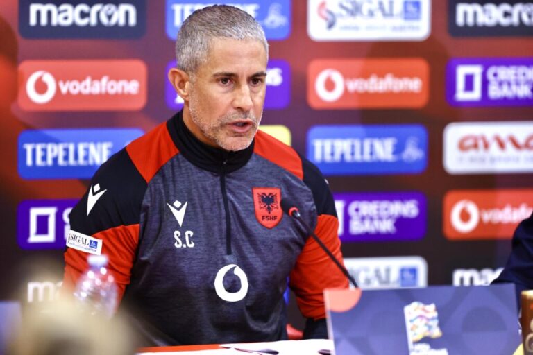 (Video) Trajneri Silvinjo: Respekt për Gjeorgjinë, por ne nuk kemi frikë. Të martën, ora 20:45, në “Air Albania”-Liga e Kombeve