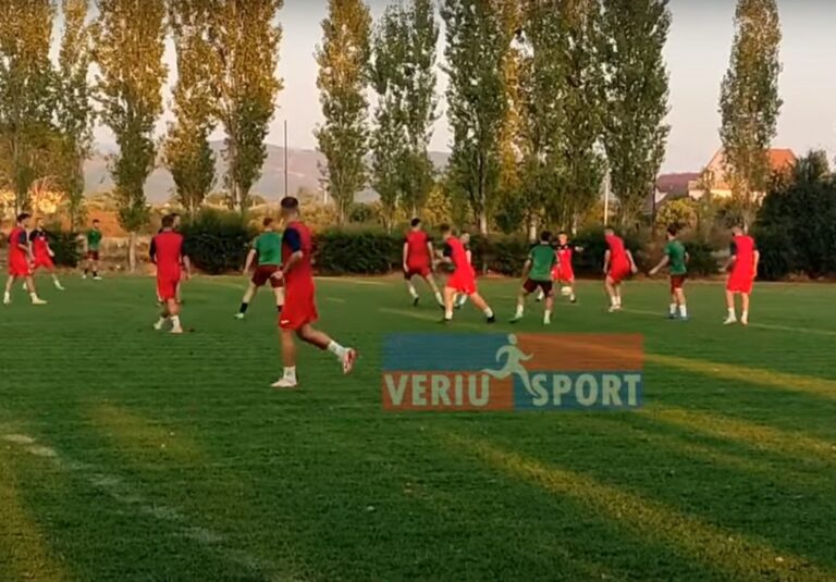 Pragndeshja me Bylisin, Vllaznia miqësore me Tërbunin. Kuqeblutë fitojnë 1-0, bindin lojtarët e stolit