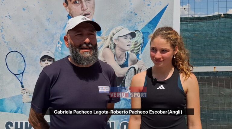 (Video-Intervista) Nga Anglia në Shkodër për Turneun Botëror  të Tennisit, “Shkodra Open 2025”. Tenistja  britanike Gabriela  Lagoda dhe trajneri i saj Roberto Escobar, vlerësojnë maksimalisht organizimin e aktivitetit