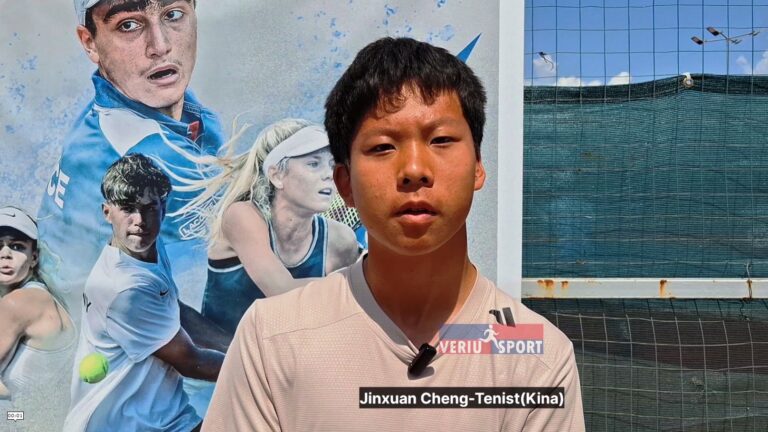 (Video-Intervista) Kinezi Jinxuan Cheng, pretendent për fitimin e Turneut Botëror të Tennisit në Shkodër për U18: “Është hera e dytë që jam në Shkodër, ndjehem mirë, do të jem përsëri edhe vitet e ardhshme!”