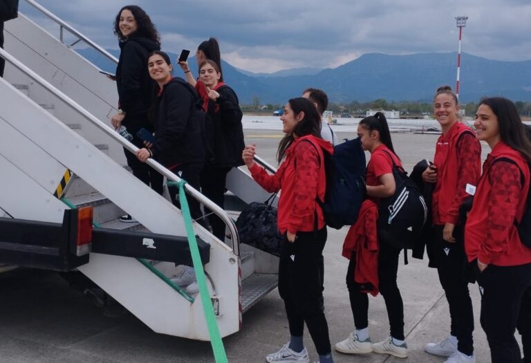 Prag Kroacia- Kombëtarja e vajzave mbërrin në Zagreb, të martën luhet ndeshja për Nations League
