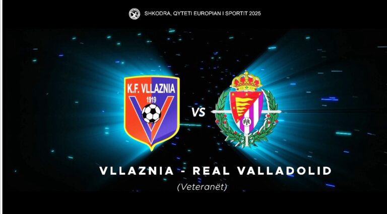 (Video) Shkodra, gati për një spektakël futbollistik. Veteranët e Vllaznisë-veteranët e Real Valladolid, më 2 maj, ora 18:00 në stadiumin “Loro Boriçi