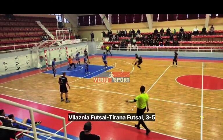 (Video) Klasikja e Futsales, Vllaznia-Tirana, fitohet nga bardheblutë. Fatin e titullit e vendosin takimet Play Off, mes rivaleve: Flamurtari, Vllaznia, Tirana