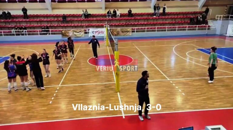 (Video) Superliga Volej Femra-Vllaznia kalon me sukses takimin e parë Play out. Mund Lushnjen 3-0, mbijetesa në Superlig vendoset pas 5 ditësh në Lushnje