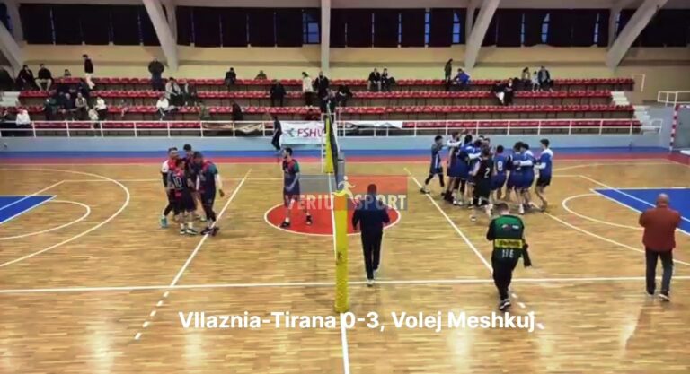 (Video) Volejboll Meshkuj-Vllaznia eleminohet nga faza Para Play Off. E mund Tirana në dy takime, 3-1 dhe 0-3 duke konfirmuar një sezon për t’u harruar