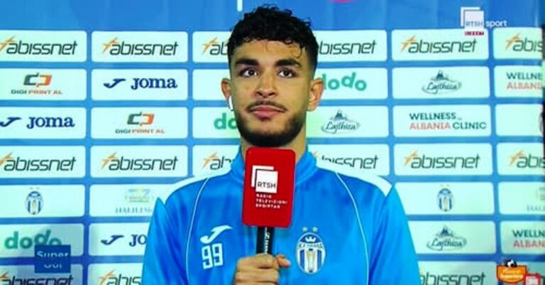 I shënoi dopietë Partizanit, sulmuesi i Tiranës, Walid Zharmuni, u zgjodh lojtari i ndeshjes: Qëndrojnë në Superiore, nuk më intereson “Këpuca e Artë”!