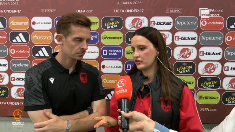 Humbi ndeshjen e parë të Euro U17 me Portugalinë, trajneri kuqezi,  Andrea Tedesko: Duhet të rekuperohemi mentalisht  dhe fizikisht përpara ndeshjes me Gjermaninë