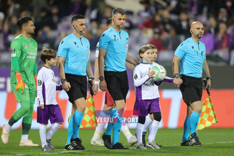 Ndërkombëtari, Enea Jorgji, me ndihmësit e tij, Denis Rexha dhe Ridiger Çokaj, do të gjykojë derbin e zjarrtë të Athinës, AEK – Panathinaikos