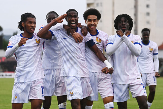 France v Belgium - UEFA European Under-17 Championship 2024/25 Semi-finals
