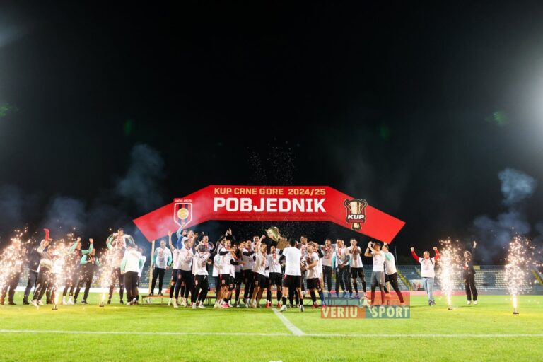 Festë në Tuz! FK DEÇIÇ mund në finale Mornar me golin e shënuar nga Asmir Kajevic dhe fiton Kupën e Malit të Zi, 2024-2025