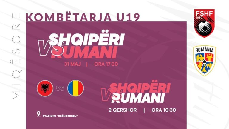 Kombëtarja U-19 e vajzave do të luajë dy ndeshje miqësore me Rumaninë në Korçë