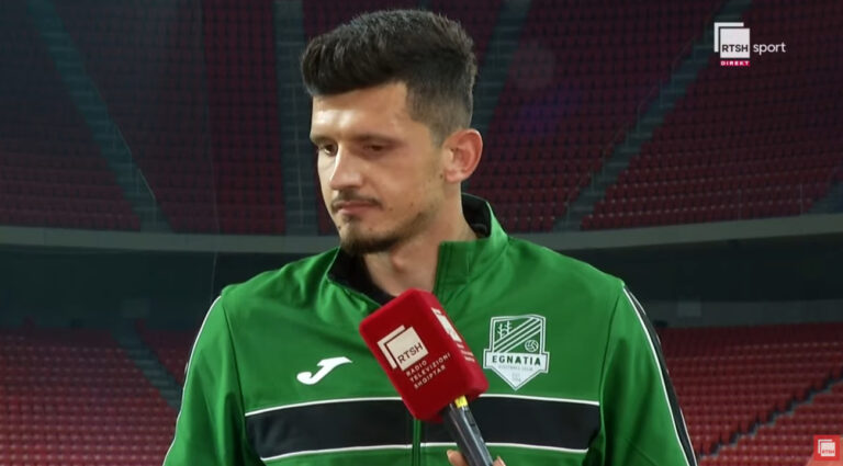 U shpall lojtari i ndeshjes, Dajsinani: Jam i lumtur për kualifikimin. Me Vllazninë në finale, na ka ecur përherë!