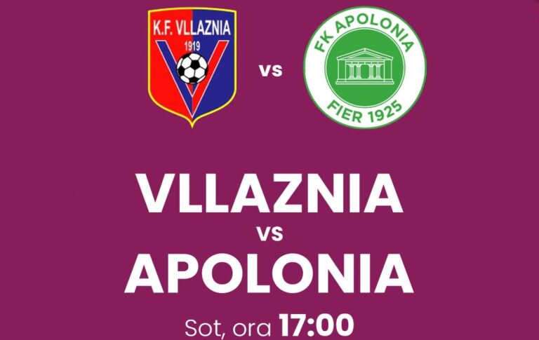 Sot, ora 17:00, në “Loro Boriçi”, Vllaznia-Apolonia, gjysmëfinalja e kthimit “Final 4”, futboll vajza(Ndeshja e parë, 1-1)