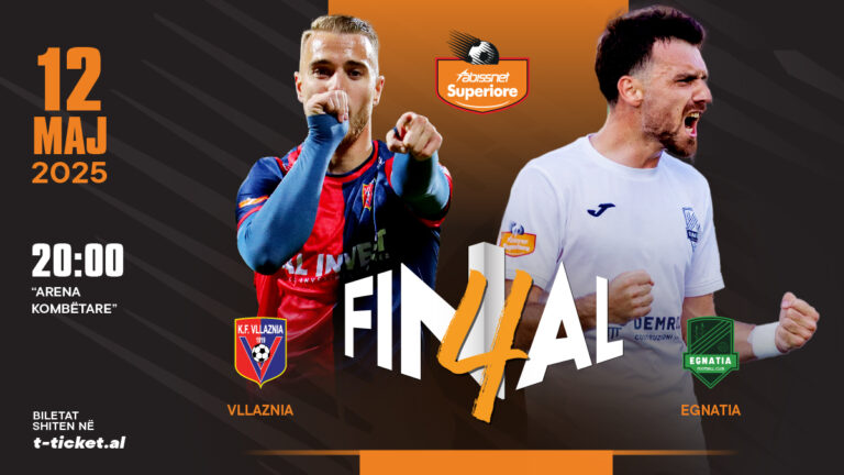 Sot, finalja e madhe për titullin kampion, Vllaznia – Egnatia. Luhet në “Arenën Kombëtare”, ora 20:00