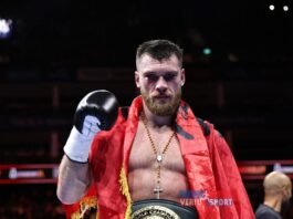 (Video) Boks Profesionist- Jurgen Uldedaj kampion bote IBO. Lezhjani, mundi Lambert në duelin e zhvilluar në Londër