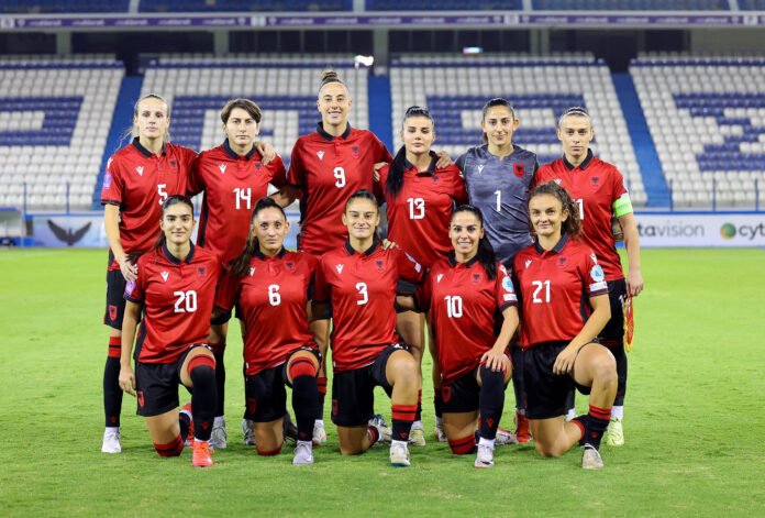 Qipro-Shqiperi 3-2 futboll femra