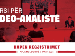 Nis më 21 janar kursi për video-analistë futbolli, këto janë kriteret për t’u regjistruar