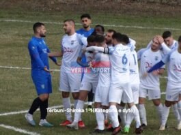 (Video) Shiroka ndalet në Pukë. Pas 7 fitoreve radhazi, skuadra e Tatangelos barazon 1-1 me Tërbunin