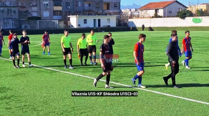 Vllaznia U15-KF Shkodra U15(3-0)
