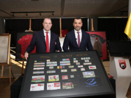 (Video) FSHF dhe Posta Shqiptare promovojnë pullat postare “Shqipëria në Euro” dhe “Kampionati Europian i Futbollit”