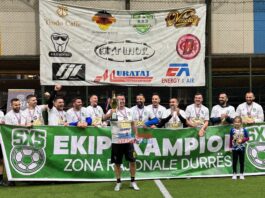 Kampionati 5×5/ 13 fitore dhe vetëm një humbje, FJT Auto shpallet kampion i zonës rajonale të Durrësit