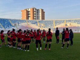 Botërori 2027 për vajza/ Kombëtarja mbyll përgatitjet në “Loro Boriçi” & nesër udhëton drejt Podgoricës për sfidën ndaj Malit të Zi