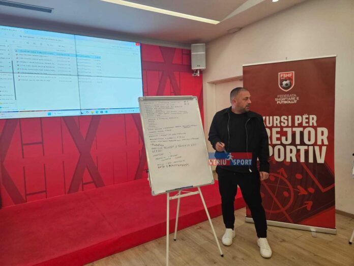 Seno Fishta-FSHF kursi drejtor sportiv